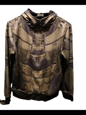 Microsoft Studios 2018 Halo Master Chief Zip-down Jacket Youth L